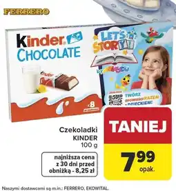 Carrefour Kinder Chocolate oferta