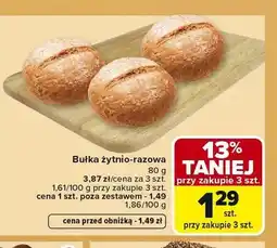 Carrefour Bułka żytnio-razowa oferta