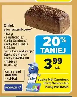 Carrefour Chleb słonecznikowy oferta