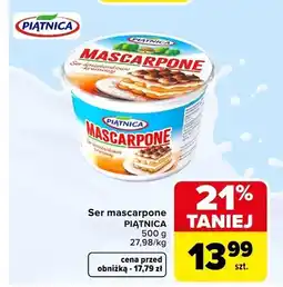 Carrefour Piątnica Ser mascarpone oferta