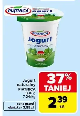 Carrefour Piątnica Jogurt naturalny oferta