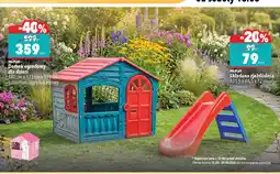 Biedronka Domek ogrodowy dla dzieci PALPLAY 140x111x115cm różowy oferta