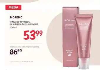 Rossmann Odżywka do włosów nawilżająca bez spłukiwania MOREMO oferta