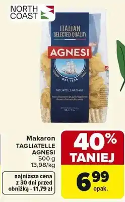 Carrefour Makaron TAGLIATELLE MEZZANE AGNESI oferta