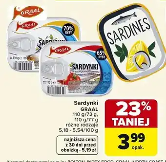 Carrefour Sardynki Graal oferta