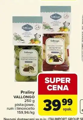 Carrefour Praliny VALLONGO pistacjowe oferta