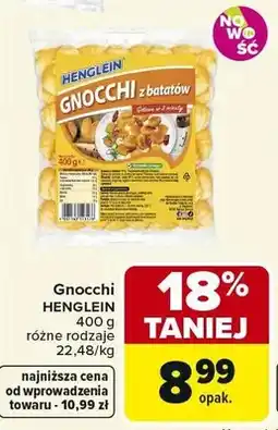 Carrefour Gnocchi z batatów Henglein oferta
