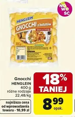 Carrefour Gnocchi z batatów Henglein oferta