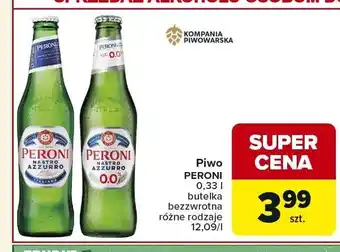 Carrefour Piwo PERONI Nastro Azzurro oferta