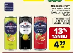 Carrefour Napój gazowany SAN PELLEGRINO Pompelmo oferta