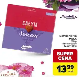 Carrefour Bombonierka Milka Całym Sercem oferta