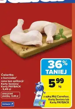 Carrefour Ćwiartka z kurczaka oferta