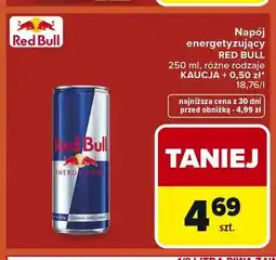 Carrefour Napój energetyzujący Red Bull oferta