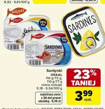 Carrefour Sardynki Graal oferta