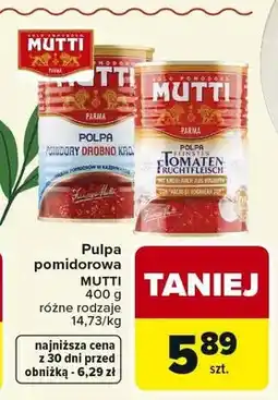 Carrefour Pulpa pomidorowa MUTTI oferta