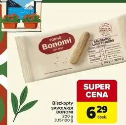 Carrefour Biszkopty Savoiardi Bonomi oferta