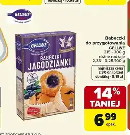 Carrefour Babeczki do przygotowania Gellwe oferta