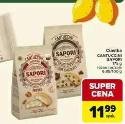 Carrefour Ciastka Cantuccini Almond Sapori oferta