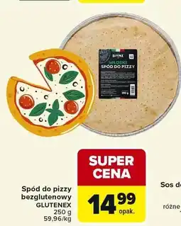 Carrefour Spód do pizzy bezglutenowy GLUTENEX oferta
