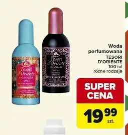Carrefour Woda perfumowana TESORI D'ORIENTE oferta