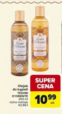 Carrefour Olejek do kąpieli TESORI D'ORIENTE oferta