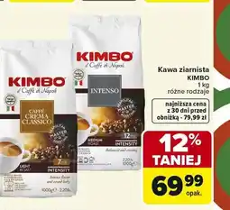 Carrefour Kawa ziarnista Kimbo Caffè Crema Classico oferta
