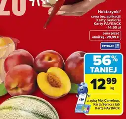 Carrefour Nektarynki oferta