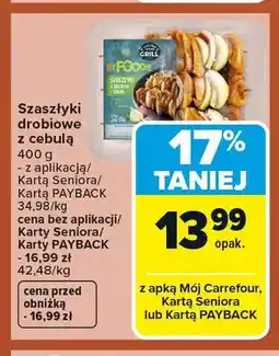Carrefour Szłyki drobiowe z cebulą oferta