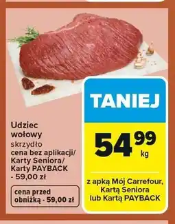 Carrefour Udziec wołowy skrzydło oferta