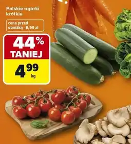 Carrefour Polskie ogórki krótkie oferta
