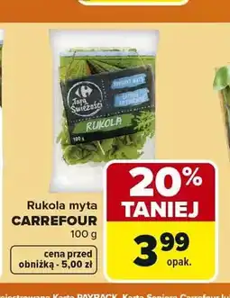 Carrefour Rukola myta CARREFOUR oferta
