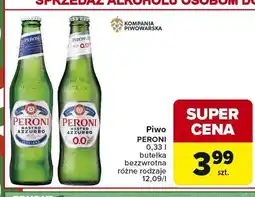 Carrefour Piwo bezalkoholowe PERONI Nastro Azzurro 0.0% oferta