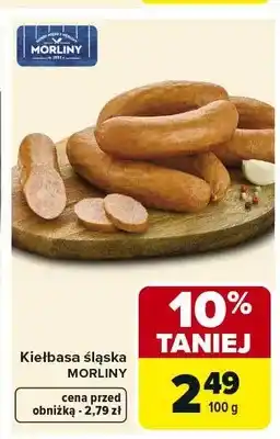 Carrefour Kiełbasa śląska MORLINY oferta