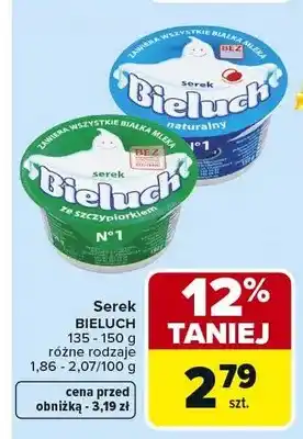 Carrefour Serek Bieluch naturalny oferta