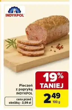 Carrefour Pieczeń z papryką INDYKPOL oferta