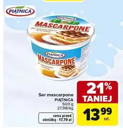 Carrefour Ser mascarpone Piątnica oferta