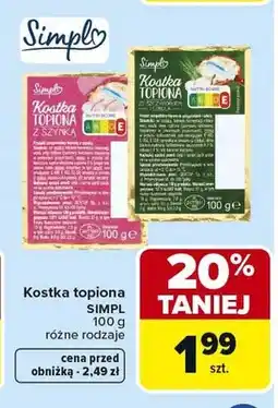 Carrefour Kostka topiona z szynką Simpl oferta