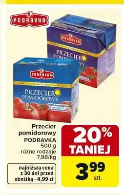 Carrefour Przecier pomidorowy PODRAVKA oferta