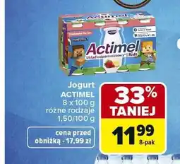 Carrefour Jogurt Actimel 8-pak oferta