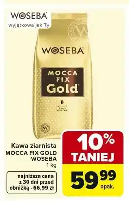 Carrefour Kawa ziarnista Woseba Mocca Fix Gold oferta