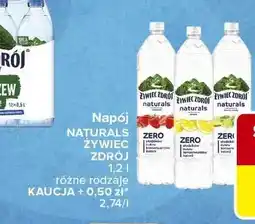 Carrefour Napój Naturals Żywiec Zdrój Zero oferta