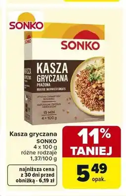 Carrefour Kasza gryczana SONKO oferta