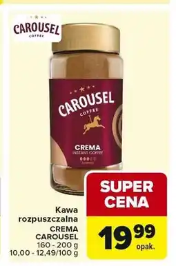 Carrefour Kawa rozpuszczalna Carousel Crema oferta