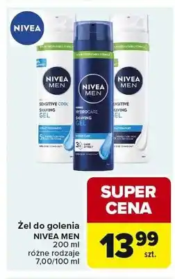 Carrefour Żel do golenia Nivea Men oferta