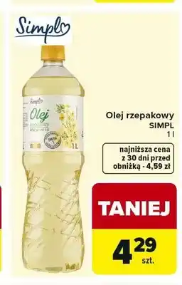 Olej rzepakowy SIMPL