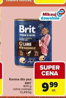 Carrefour Karma dla psa Brit Premium by Nature Lamb with Buckwheat oferta