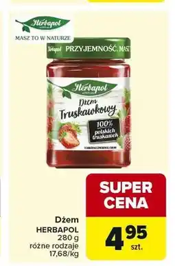 Carrefour Dżem truskawkowy Herbapol oferta