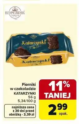Carrefour Pierniki w czekoladzie Katarzynki oferta