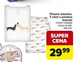 Carrefour Piżama damska oferta