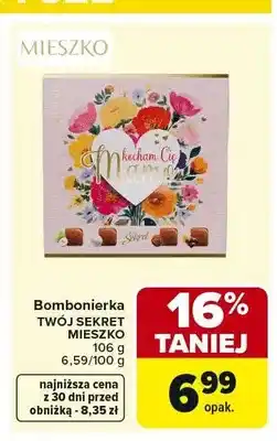 Carrefour Bombonierka Twój Sekret Mieszko oferta